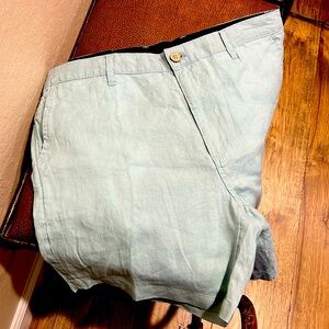 Brand New Daniel Hechter Paris 100% Linen Dress/Casual Shorts Machine Washable!